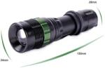  Lanterna De Mana 220V-12V Led Cree XM-L T6 Cu Acumulator 3, 7V Si Zoom - Q-19A016 (Q-19A016)