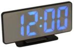  Ceas cu Alarma LED Albastru VST-888 Ceas Electronic Modern cu Ecran Digital Oglindă - Q-13B035 (Q-13B035)