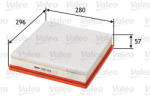 VALEO Filtru aer VALEO 585143 (585143) - fixbox