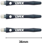Red Dragon Dart szár Red Dragon DRX aluminium fekete, rövid, 36mm