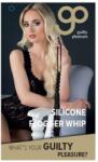 Guilty Pleasure GP Silicone Flogger Whip Black korbács/pálca/paskoló - fekete - kacerkucko - 2 990 Ft