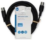 Nedis CAGL20000BK30 audio kábel 3 M DIN (5-pin) Fekete (CAGL20000BK30) - easy-shop