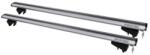 Menabo Tetőcsomagtartó tetősínre Menabo Silver LINCE 135 cm
