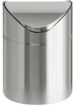 VEPA BINS Billenős szemetes, 1, 5 l, rozsdamentes acél, asztali, VEPA BINS, ezüst (UVB05) - fiorex
