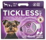 Tickless Pet Ultrasonic tick repellent pentru câini - Roz