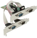 Delock PCI Express-kártya 4 x Soros RS-232