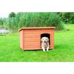 TRIXIE Kutyaház Lapostetős S-M 85x58x60 cm Barna