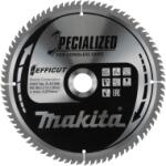 Makita Lama de ferastrau MAKITA pentru lemn Efficut 260x2, 15x30 mm 80 dinti B-67290 (B-67290)