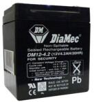 DIAMEC DM1242 szünetmentes akkumulátor, zselés, 12V 4, 2Ah (DM1242) - aruhaz