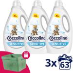 Coccolino Sensitive 3x2,52 l (189 mosás)