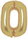  Arany White Gold 0-ás szám fólia lufi 90 cm (DPA9915178)