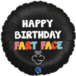  Happy Birthday Fart Face fólia lufi 46 cm (GBBG78087) - sandori