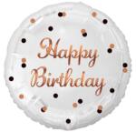  Happy Birthday B&C White fólia lufi 36 cm (MLG155792) - sandori