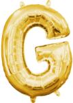  Arany Gold mini G betű fólia lufi 33 cm (DPA3302401) - sandori