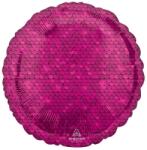  Rózsaszín Sequin mintás fólia lufi 43 cm (DPA4219801) - sandori