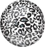  Leopárd mintás Safari gömb fólia lufi 40 cm (DPA4241301)