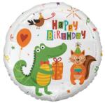  Krokodil Happy Birthday Crocodile Party fólia lufi 36 cm (MLG149272) - sandori