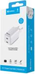 Sandberg Hálózati töltő, AC Charger Dual UDB C PD 65W EU PC (441-56)