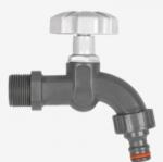 Bradas kerti csap műanyag GZ1/2" csap + csap csatlakozás (1503221) (38485)