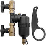 Install MagSafe iszapleválasztó, mágneses, forgatható, golyóscsappal 5/4" (Kvs=15, 2 m3/h) (AFM08 - 5/4")