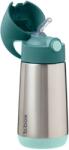b.box Термо бутилка със сламка b. box - Emerald forest, 350 ml (BX500707)