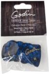Godin Guitar Picks Heavy . 96 mm Blue Pearl