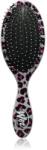 Wet Brush Original Detangler Safari perie de par pentru frumusețea părului și a pielii Pink Leopard 1 buc