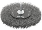 Fortis Perie disc Fortis, fir ondulat otel 0.3mm, 100mm (4317784789516) - bricolaj-mag