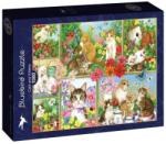 Bluebird Puzzle 1000 db-os puzzle - Cats and Kittens (91014) (91014)