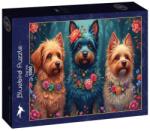 Bluebird Puzzle 1000 db-os puzzle - Dog trio (91021) (91021)