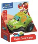 Clementoni Baby - Dusty homokfutó zenélő, világító autó (17545) (17545)