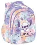 COOLPACK - Jerry iskolatáska, hátizsák - 3 rekeszes - Disney Fashion - Stitch - Love more (F029885) (F029885)