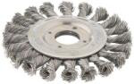 Fortis Perie disc Fortis, fir rasucit otel 0.5mm, 125mm (4317784780933) - bricolaj-mag