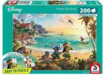 Schmidt Spiele 200 db-os puzzle - Disney - Lilo and Stitch, Thomas Kinkade (56557) (56557)