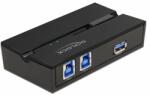 DELOCK USB 3.0 kapcsoló 2 személyi számítógép - 1 eszköz (11495)