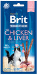 Brit Premium by Nature, Recompense pentru pisici, cu pui si ficat, 15g - fourpaws