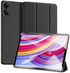 Dux Ducis Redmi Pad Pro Dux Ducis Domo Tok Álló, Bőr Hatású Aktív Flip, Textil Minta, Fekete