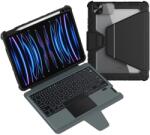 Nillkin Bumper Link billentyűzetes tok (háttérvilágításos verzió) - iPad Air 4/5/10.9 (2020/11/2024/2025) és iPad Pro 11 (2020/2021/2022) készülékhez fekete - pepita