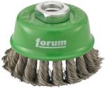 Forum Perie oala Forum, fir rasucit inox 0.35mm, M14, 65mm (4317784861601) - constructii-mag