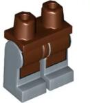 LEGO® 970c55pb05bc88 - LEGO homokkék minfigura alsó test, barna kötény mintával (970c55pb05bc88)
