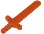 LEGO® 76764c68 - LEGO sötét narancssárga minifigura rövid kard (76764c68)