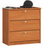 AKORD Cipősszekrény Mini, 3 polcos, éger (OP0LSZAOLCMINI)