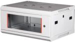 Lande PROlineB 600x450 lapraszerelt 4U 19" fali rack szekrény szürke LN-WB-04U6045-LG-F (LN-WB-04U6045-LG-F)