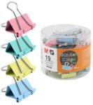 M&G Clip Binder M&G - colorat (19 mm), 40 buc
