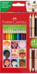 Faber-Castell Faber-Castell: 12+3db-os színes ceruza szett (511514) - jatekshop