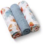 BabyOno BabyOno, scutece din muselina, gri, 3 buc