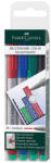 Faber-Castell Faber-Castell: Multimark fóliafilc szett M - 4 db (152604) - jatekshop
