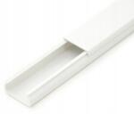 CanaLUX Kábelrendező Léc Kábelcsatorna Fehér Vályú Fedél 20x10 2m Bkk (CNL-C-20010)