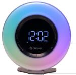 Denver Electronics ENT Denver CRL-342 - FM rádiós ébresztőóra ébresztőfénnyel és természet hangokkal - Fehér (CRL-342)
