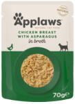 Applaws macskáknak csirkemellel és spárgával húslevesben 6 x 70 g
